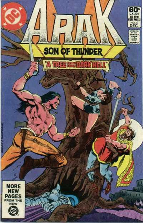 Arak / Son of Thunder #4 cover
