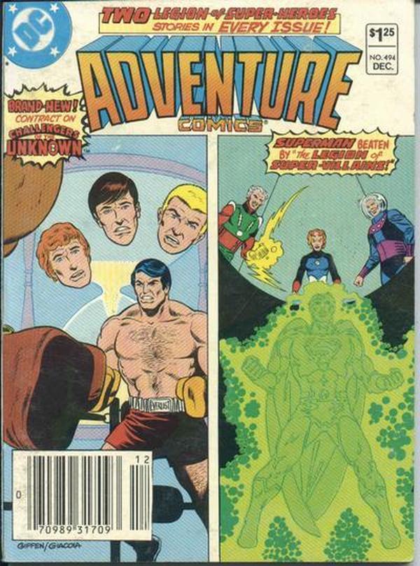Adventure Comics #494 cover