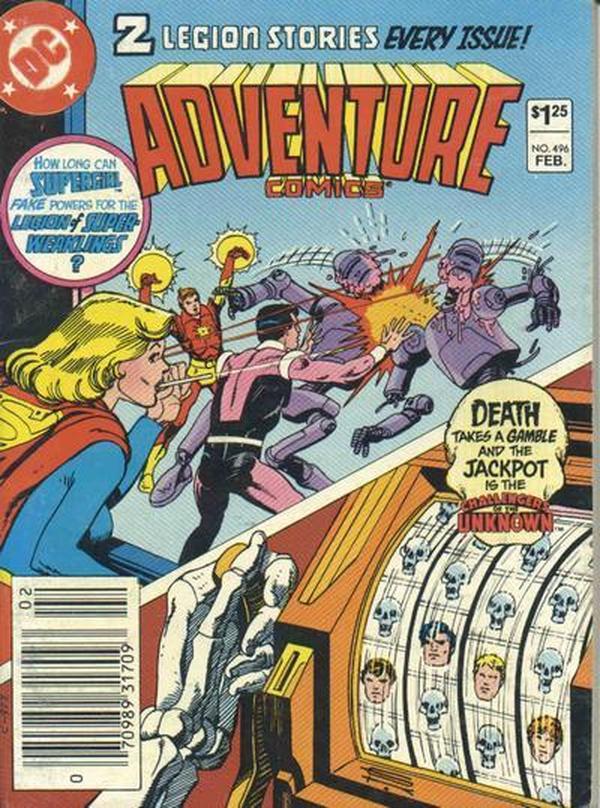 Adventure Comics #496 cover