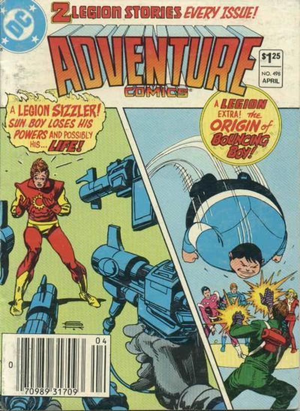 Adventure Comics #498 cover