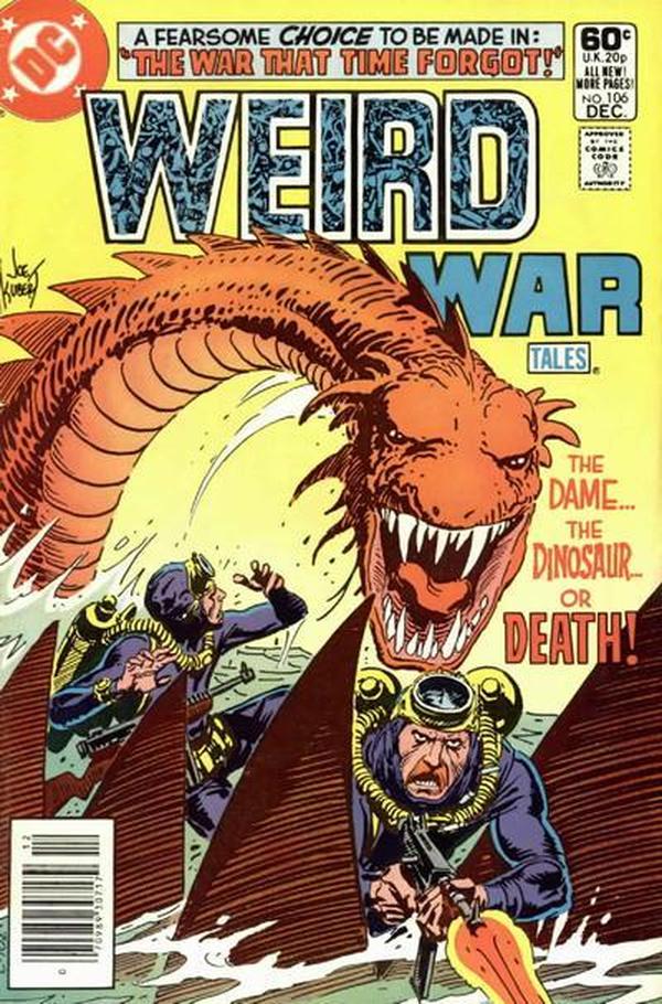 Weird War Tales #106 cover
