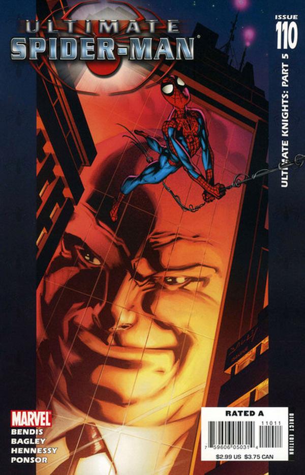Ultimate Spider-Man #110 cover