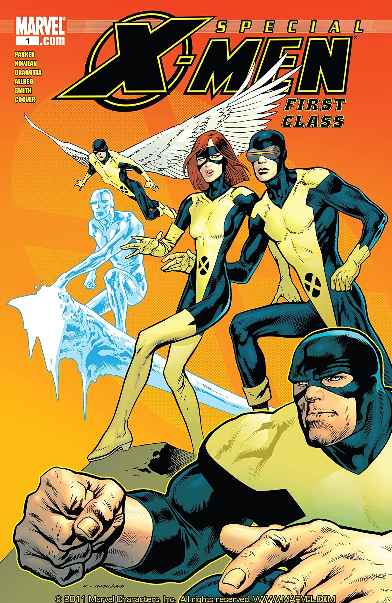 X-Men: First Class Special #1 cover