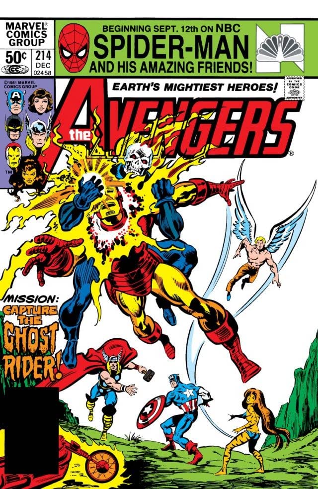 The Avengers #214 cover