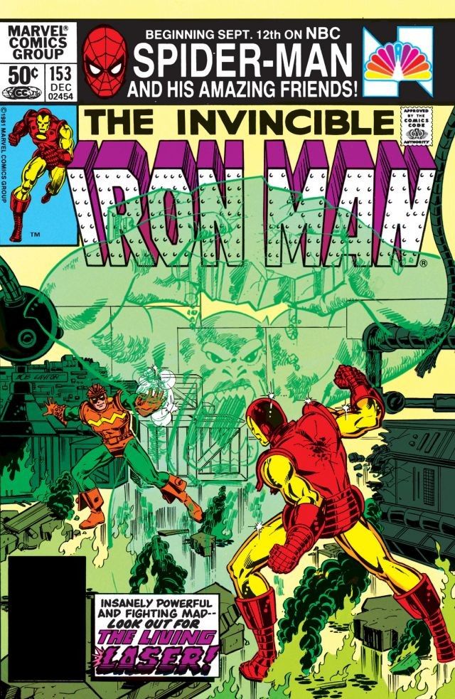Iron Man #153 cover