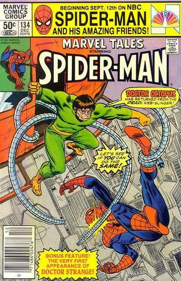 Marvel Tales #134 cover