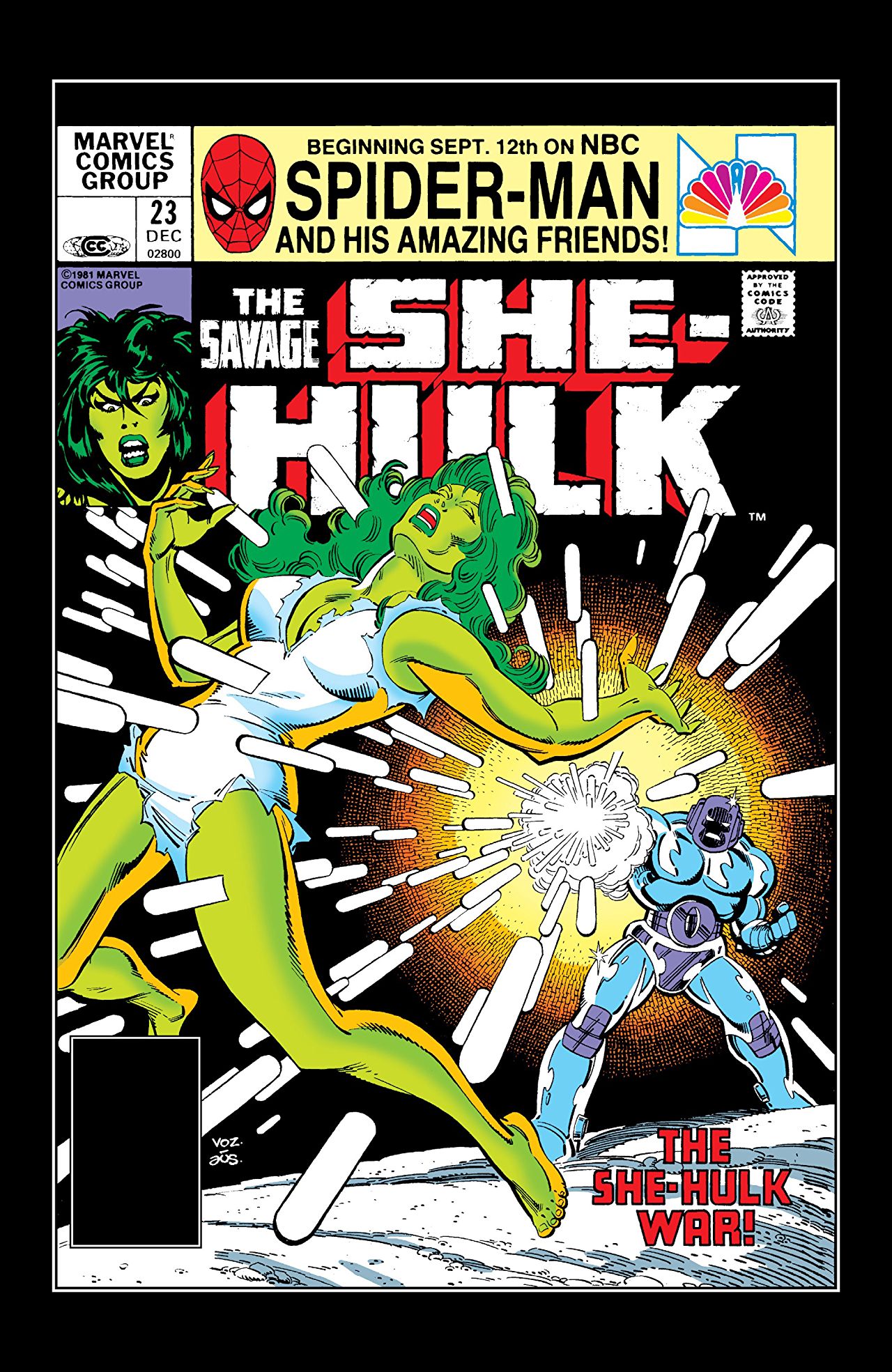 The Savage She-Hulk #23 cover