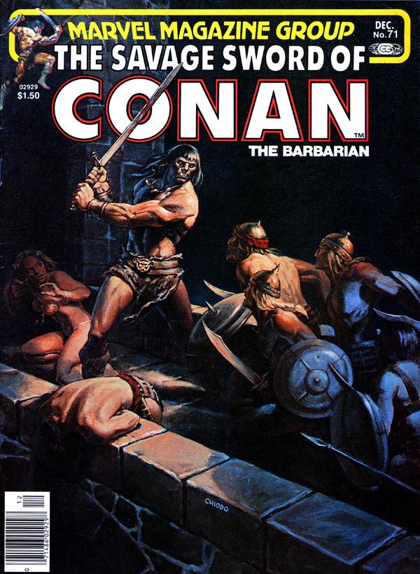 The Savage Sword of Conan #71