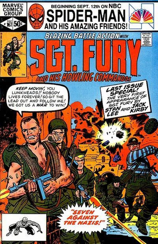 Sgt. Fury and His Howling Commandos #167 cover