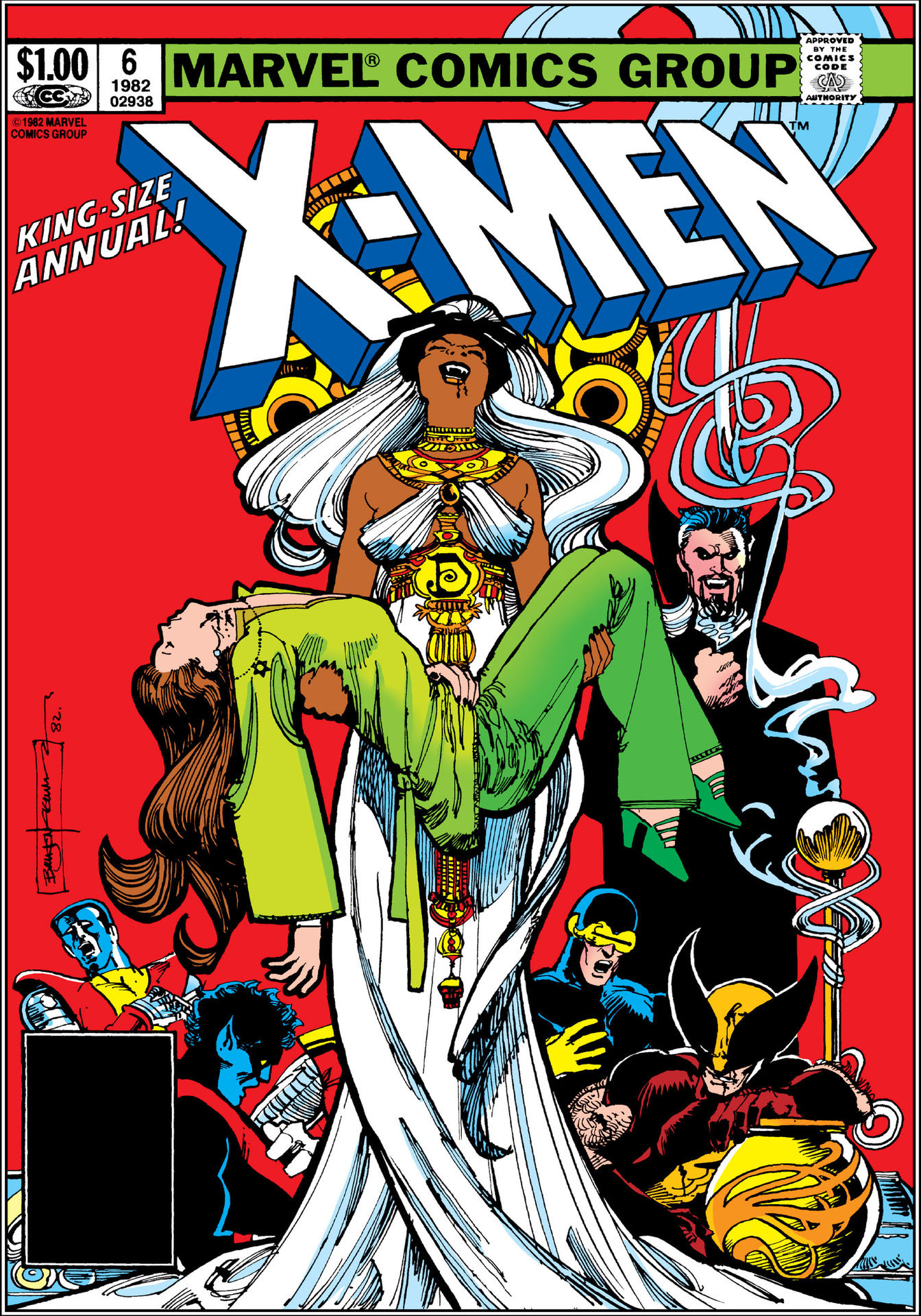 X-Men Annual #6 cover