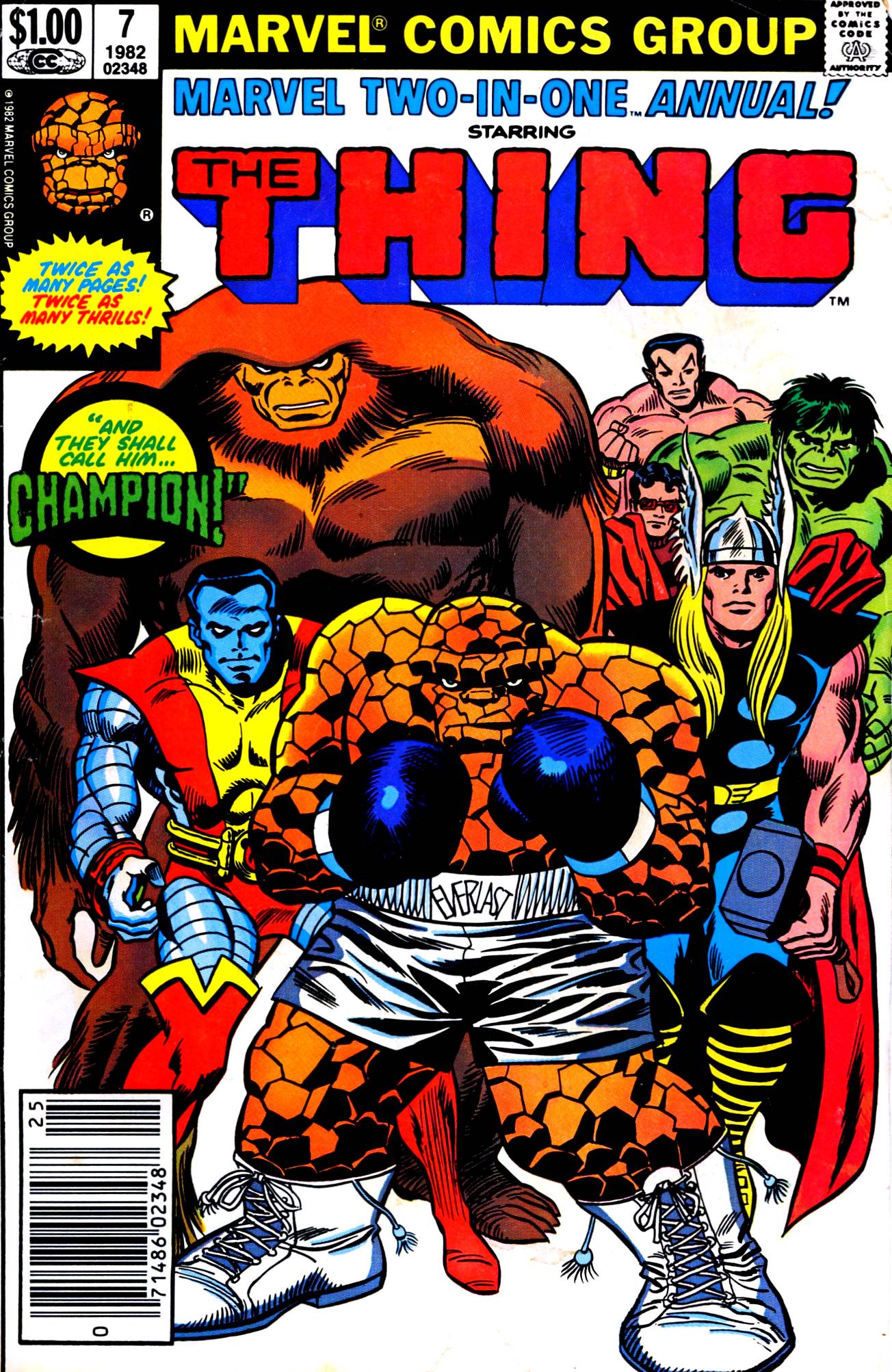 Marvel Two-in-One Annual #7