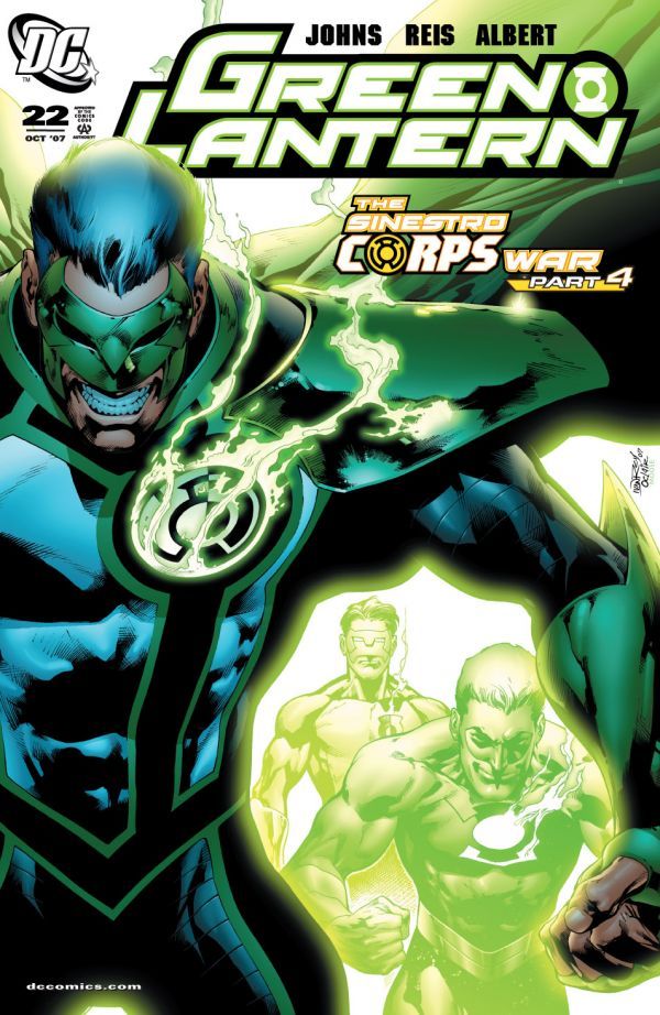 Green Lantern #22 cover