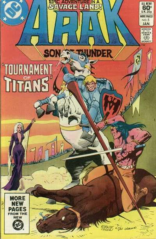 Arak / Son of Thunder #5 cover
