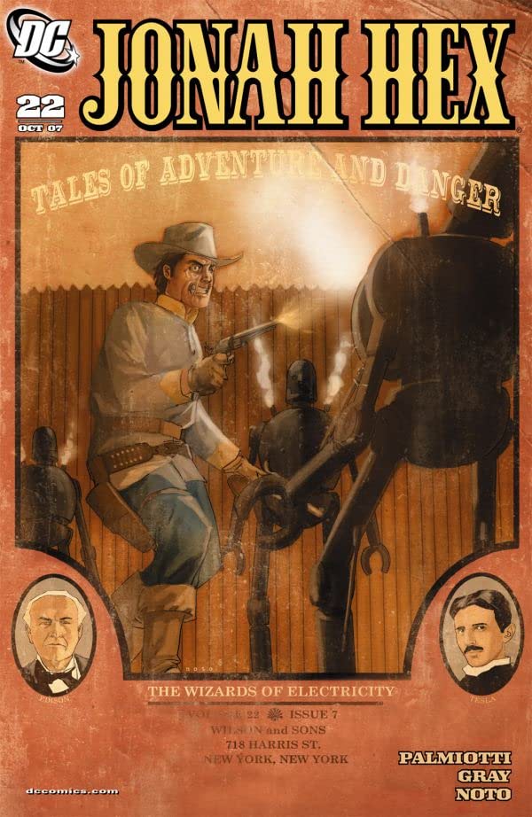 Jonah Hex #22 cover
