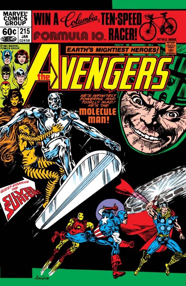 The Avengers #215 cover