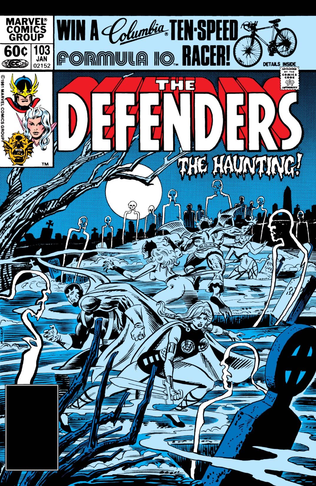 The Defenders #103 cover