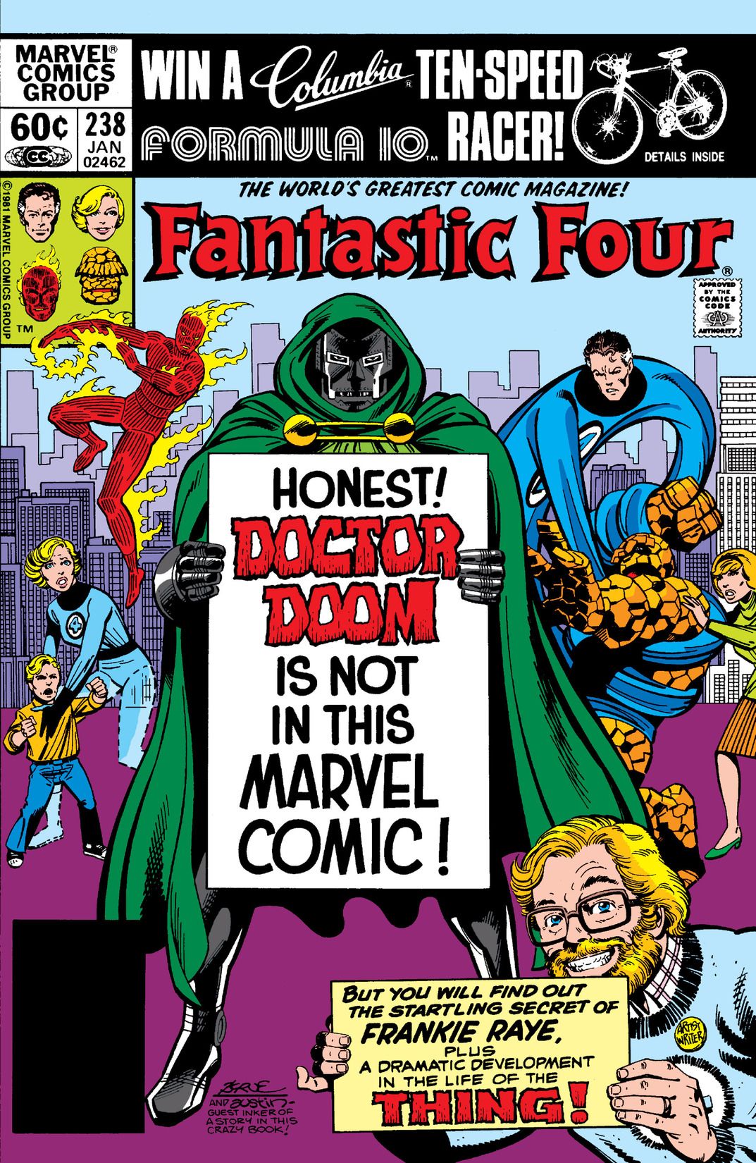Fantastic Four #238 cover