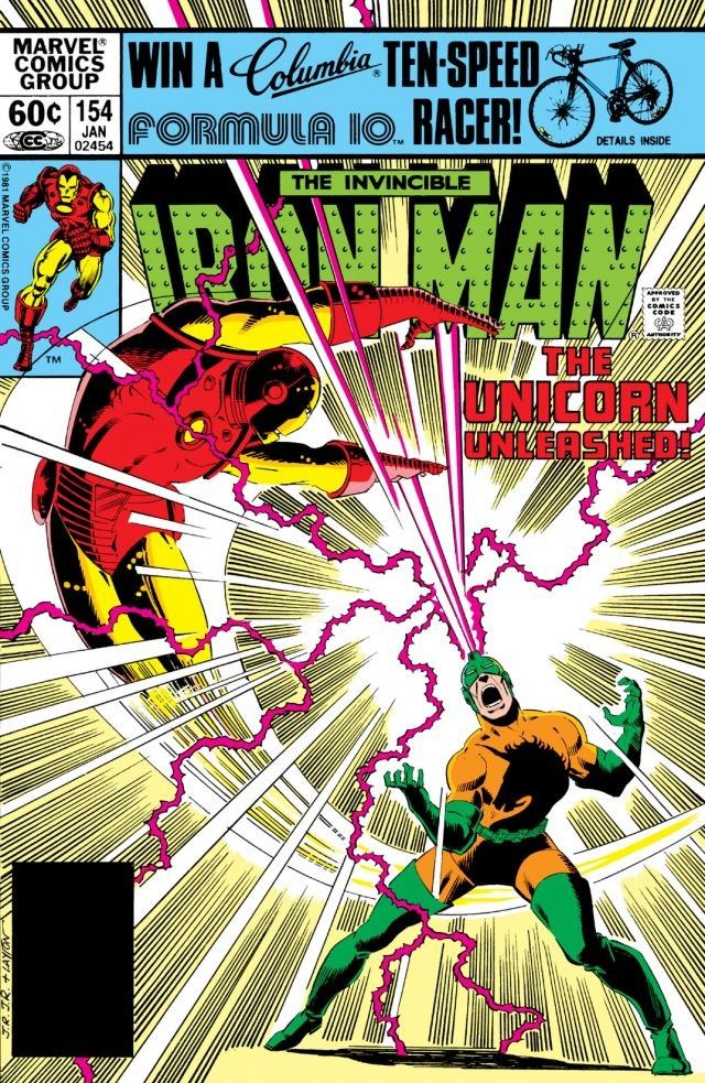 Iron Man #154 cover