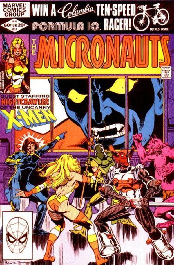 Micronauts #37 cover
