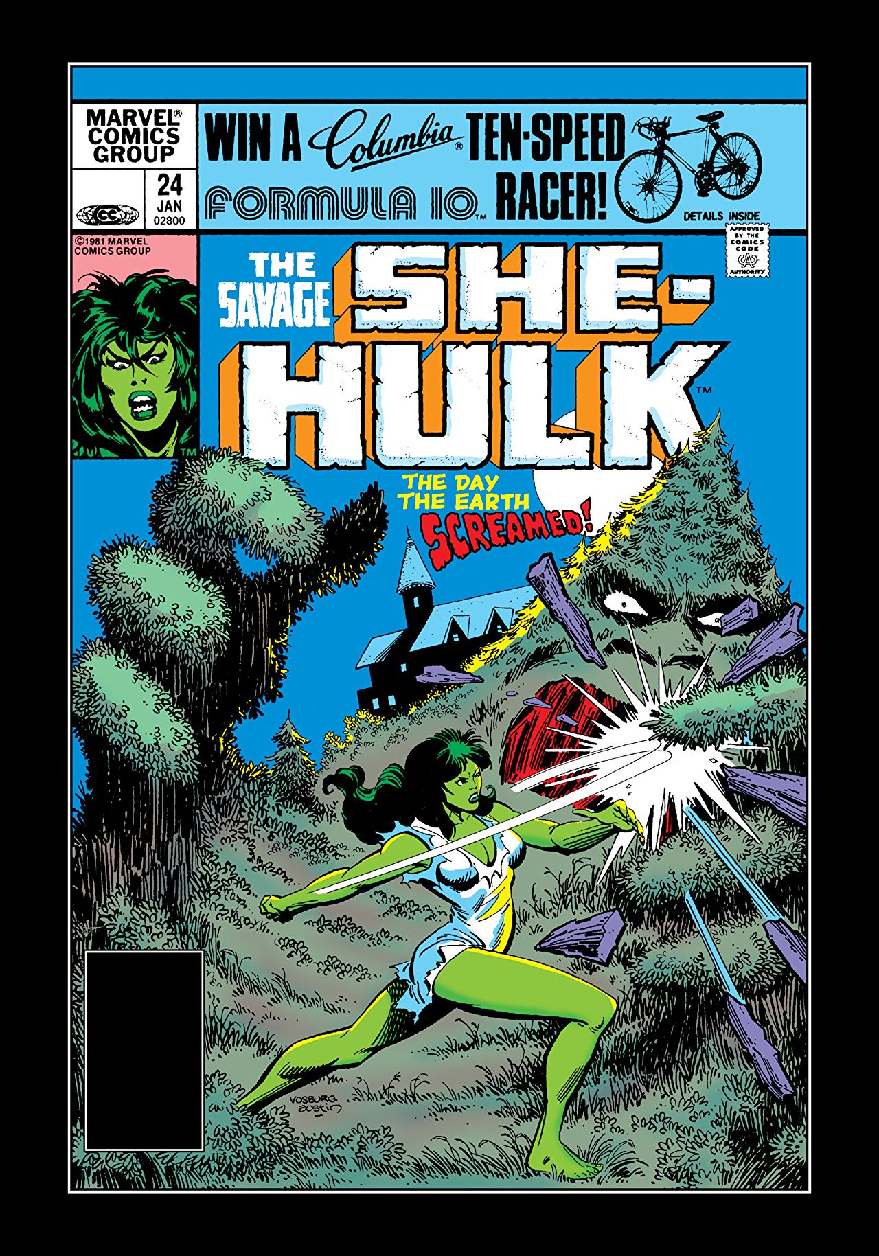 The Savage She-Hulk #24 cover