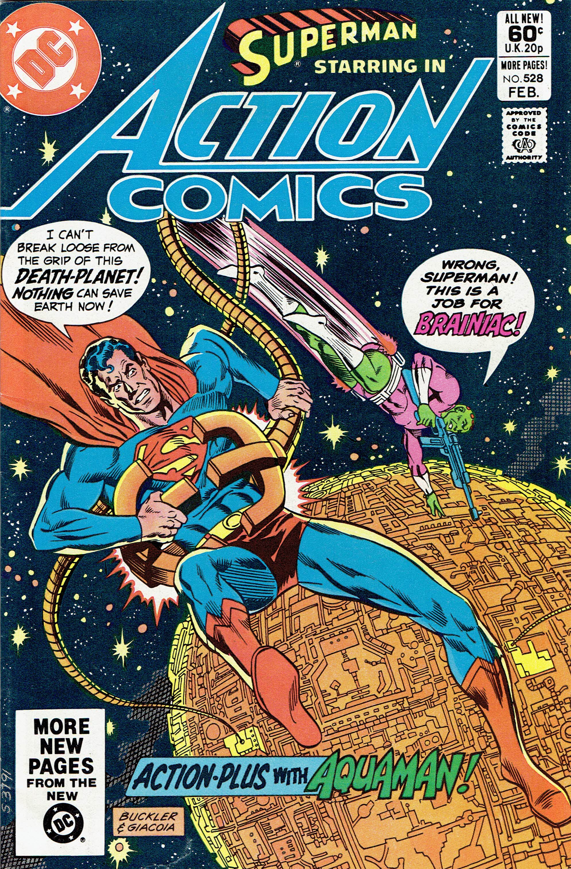 Action Comics #528 cover