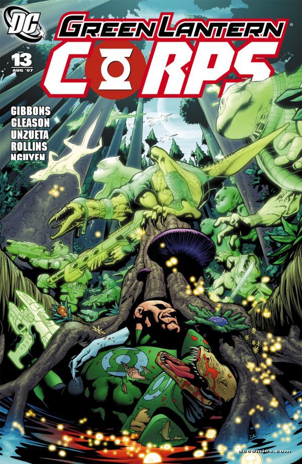 Green Lantern Corps #13 cover