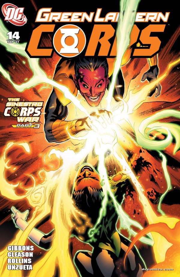 Green Lantern Corps #14 cover