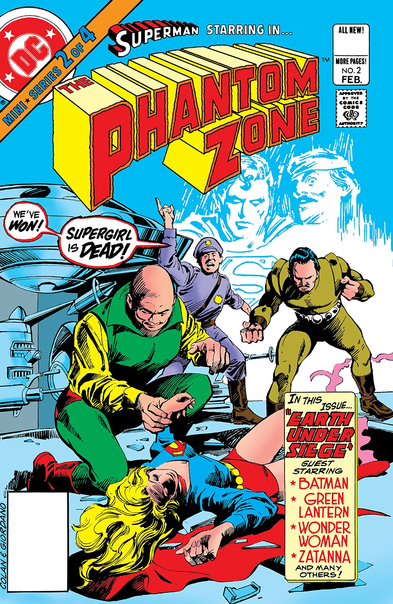 The Phantom Zone #2 cover
