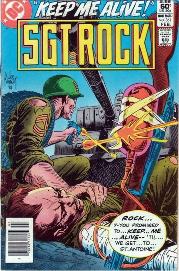 Sgt. Rock #361 cover