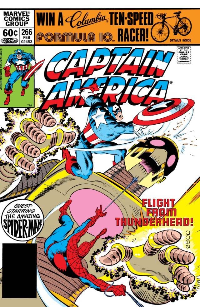 Captain America #266 cover