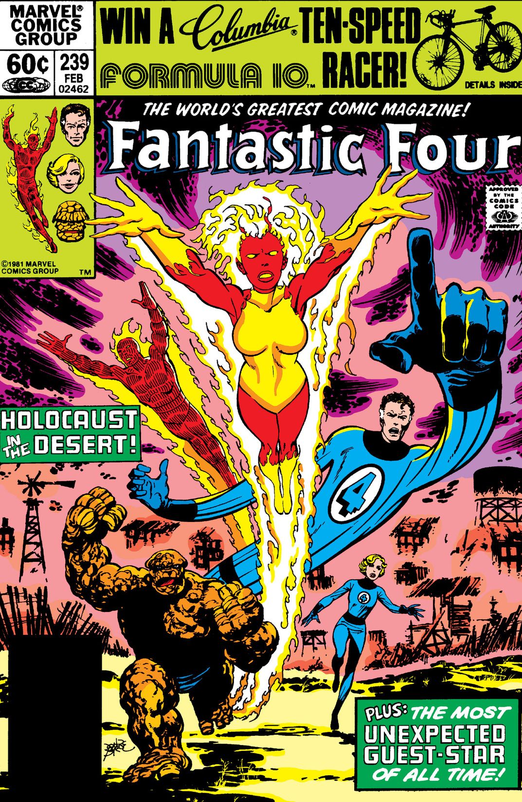 Fantastic Four #239 cover