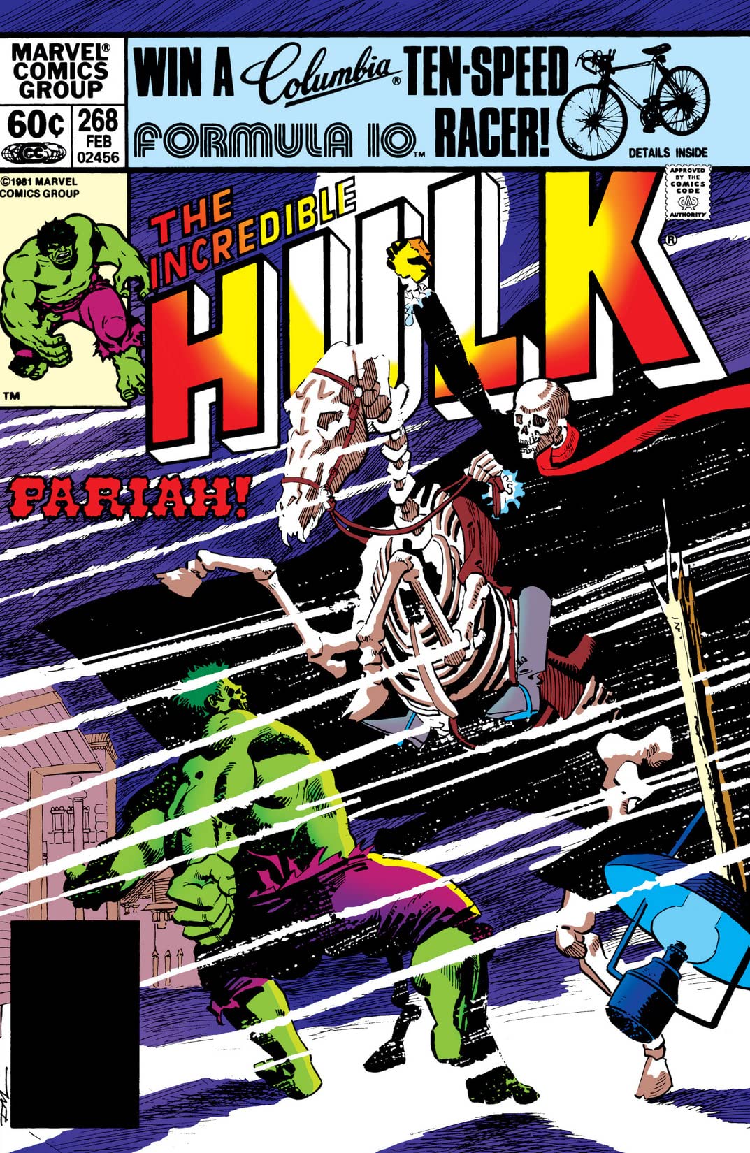 The Incredible Hulk #268 cover
