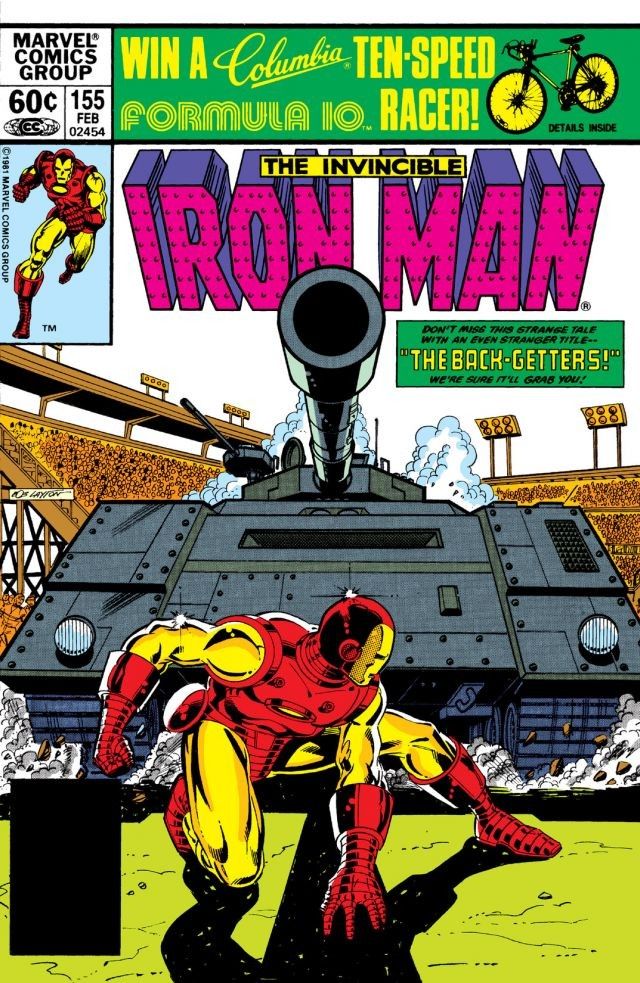 Iron Man #155 cover