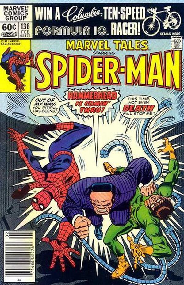 Marvel Tales #136 cover
