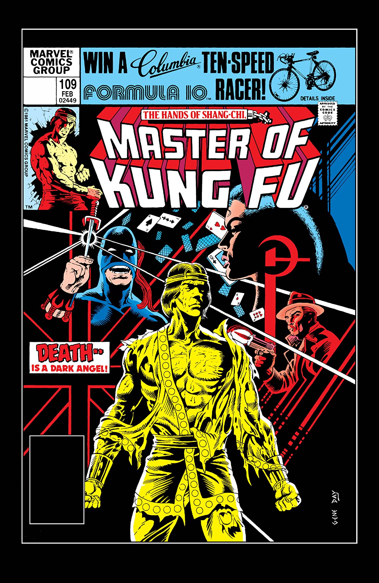 Master of Kung Fu #109 cover