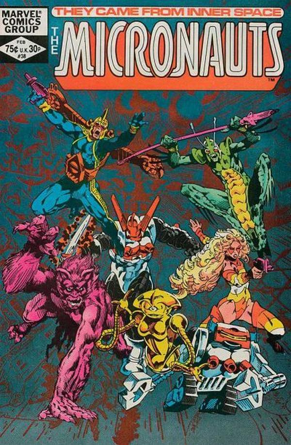 Micronauts #38 cover