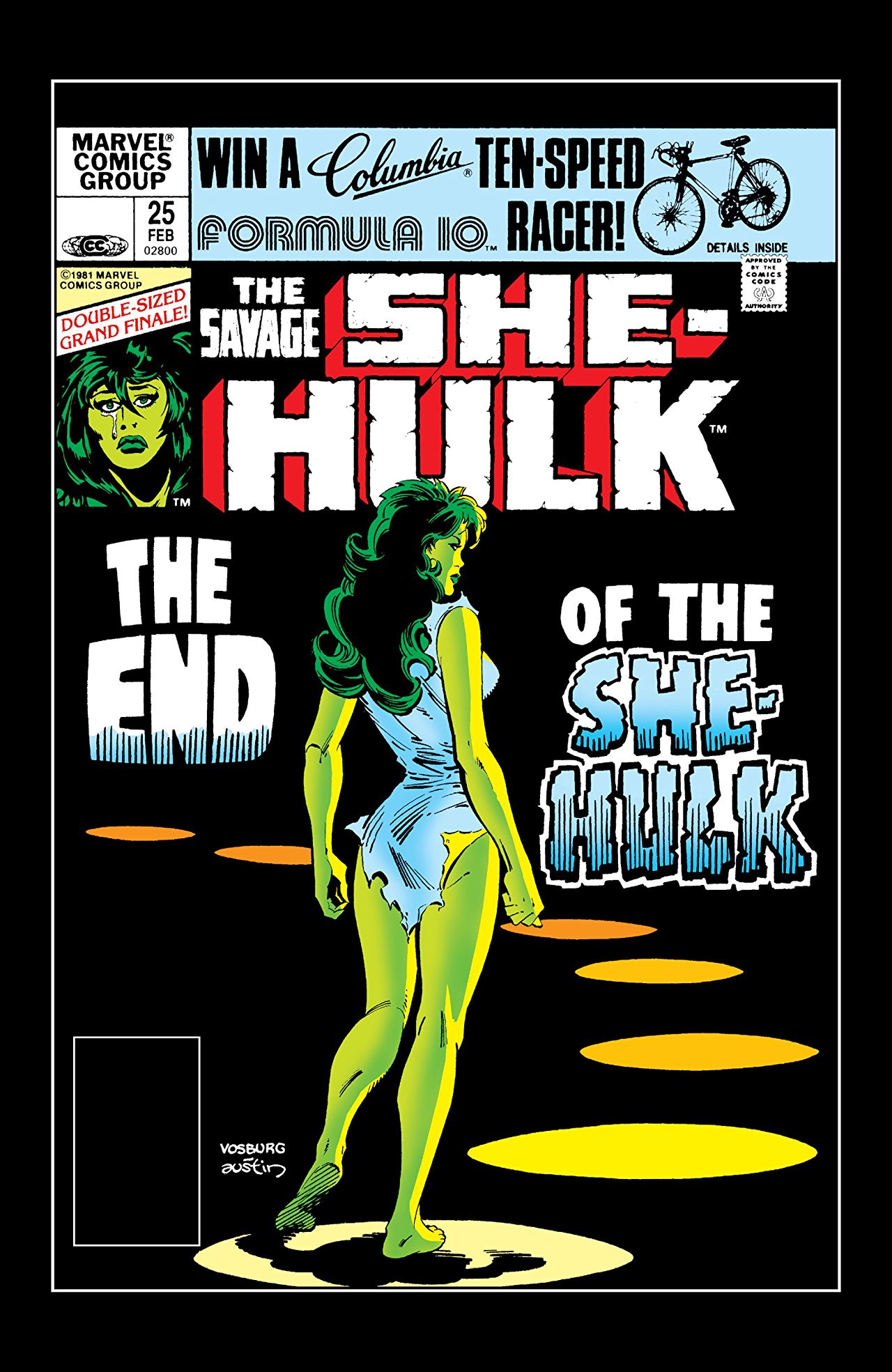 The Savage She-Hulk #25 cover