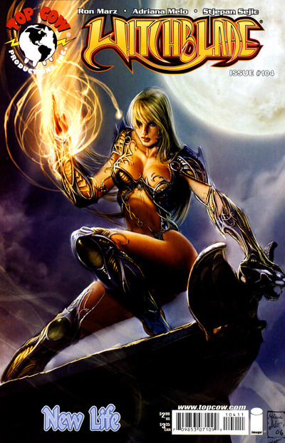 Witchblade #104 cover