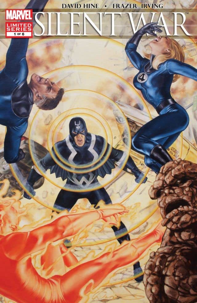 Silent War #1 cover