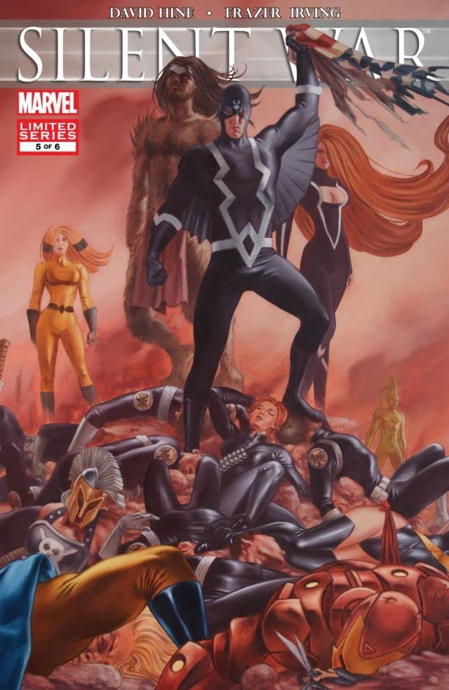Silent War #5 cover