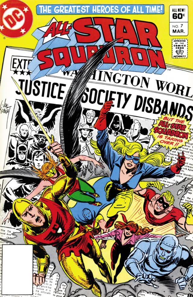 All-Star Squadron #7 cover