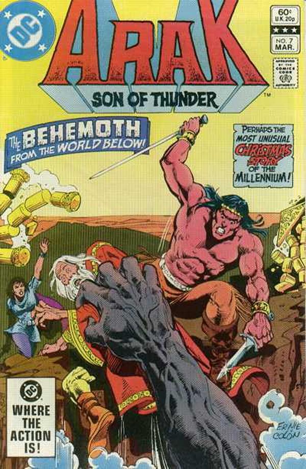 Arak / Son of Thunder #7 cover