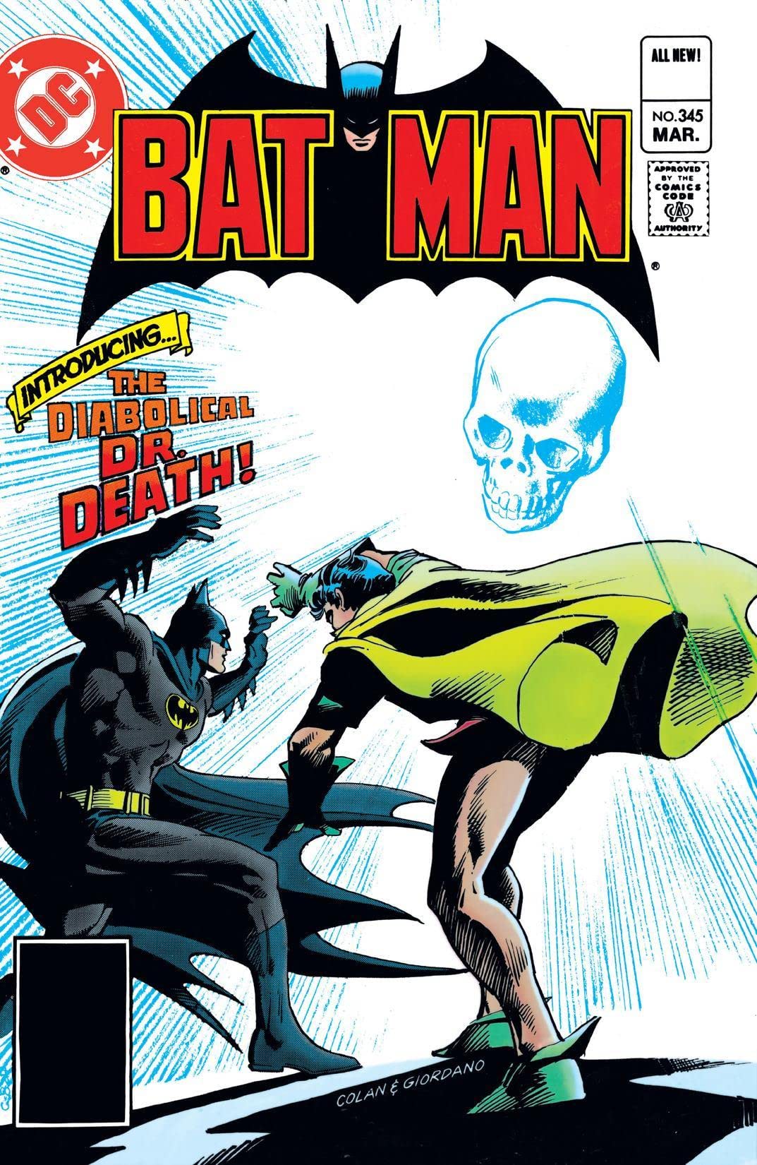 Batman #345 cover