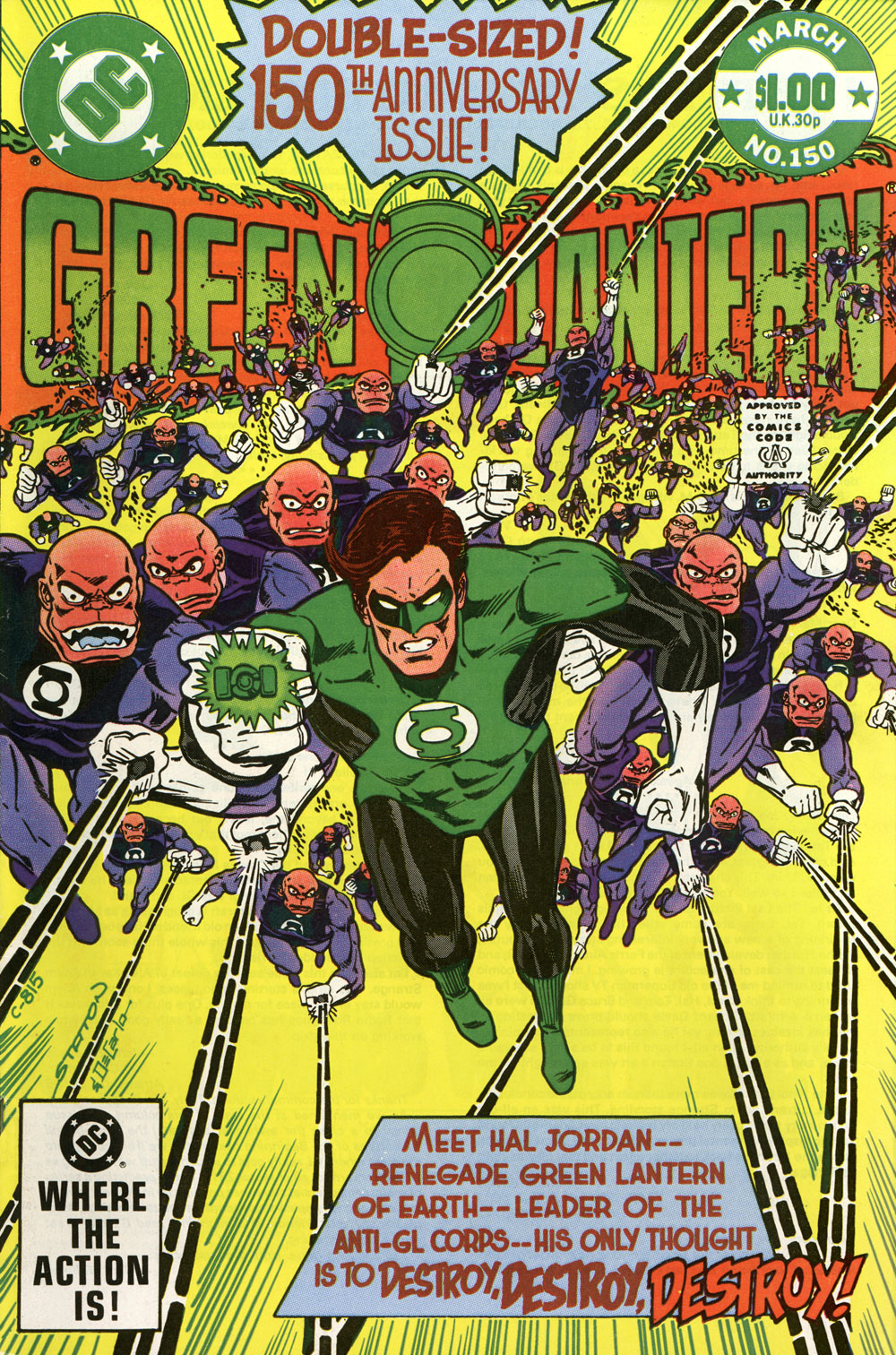 Green Lantern #150 cover