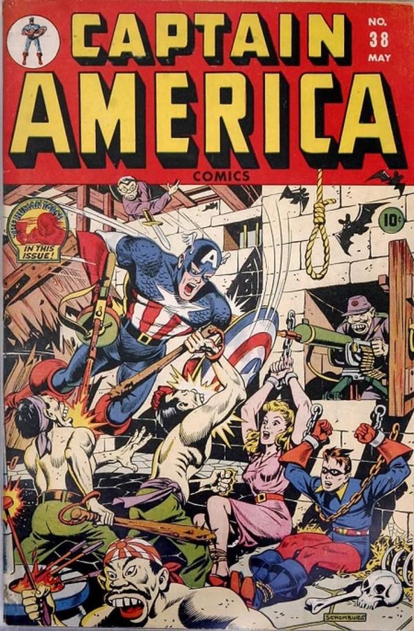 Captain America Comics #38 cover