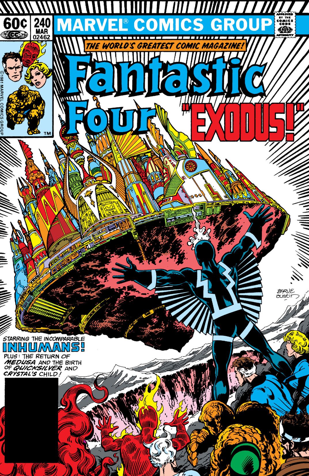 Fantastic Four #240 cover