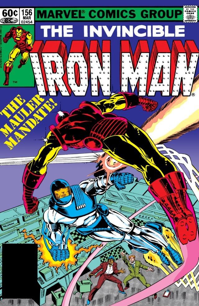 Iron Man #156 cover