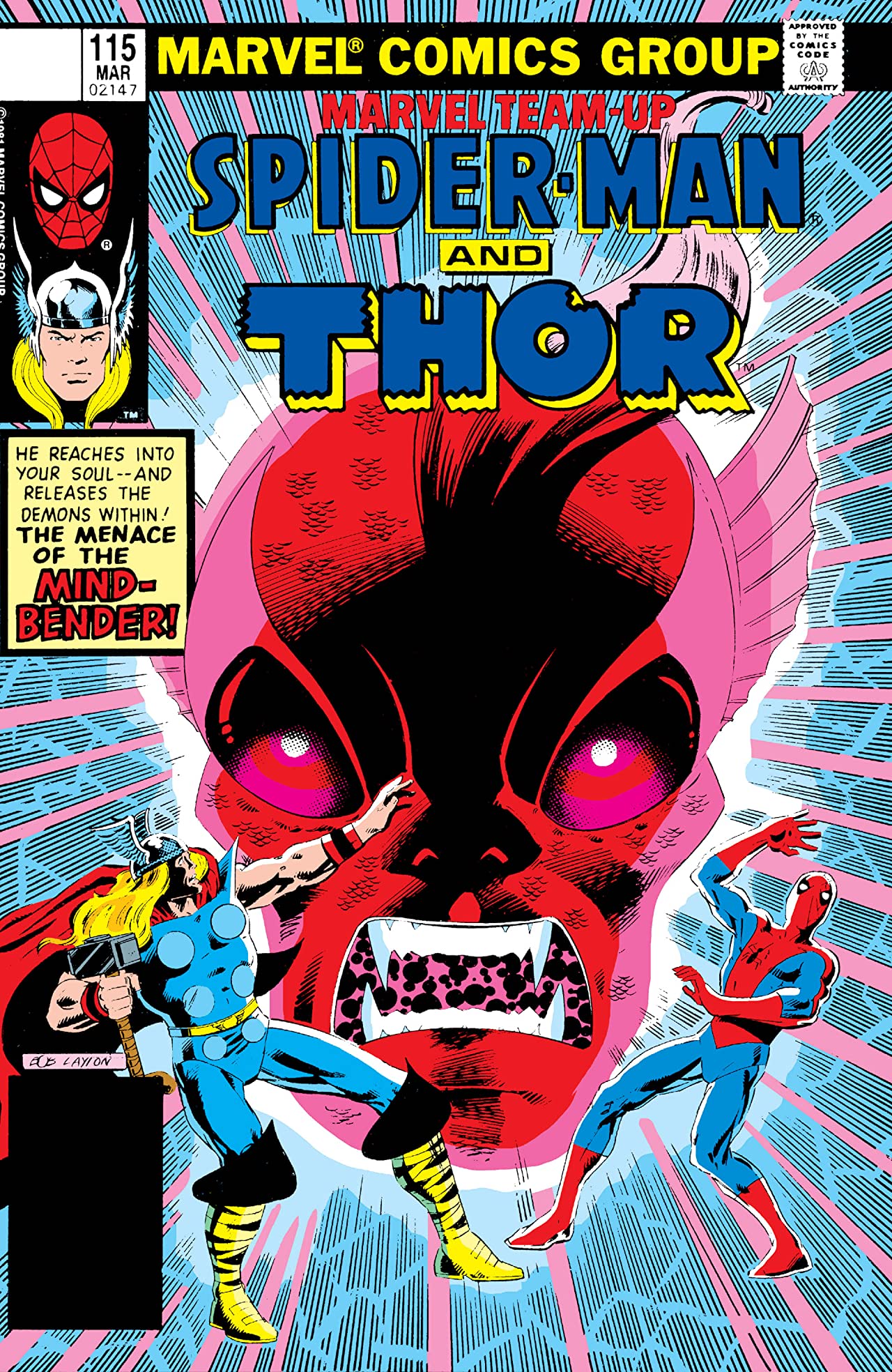 Marvel Team-Up #115 cover