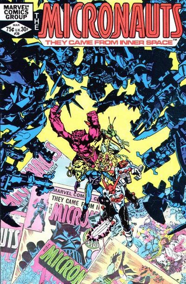 Micronauts #39 cover