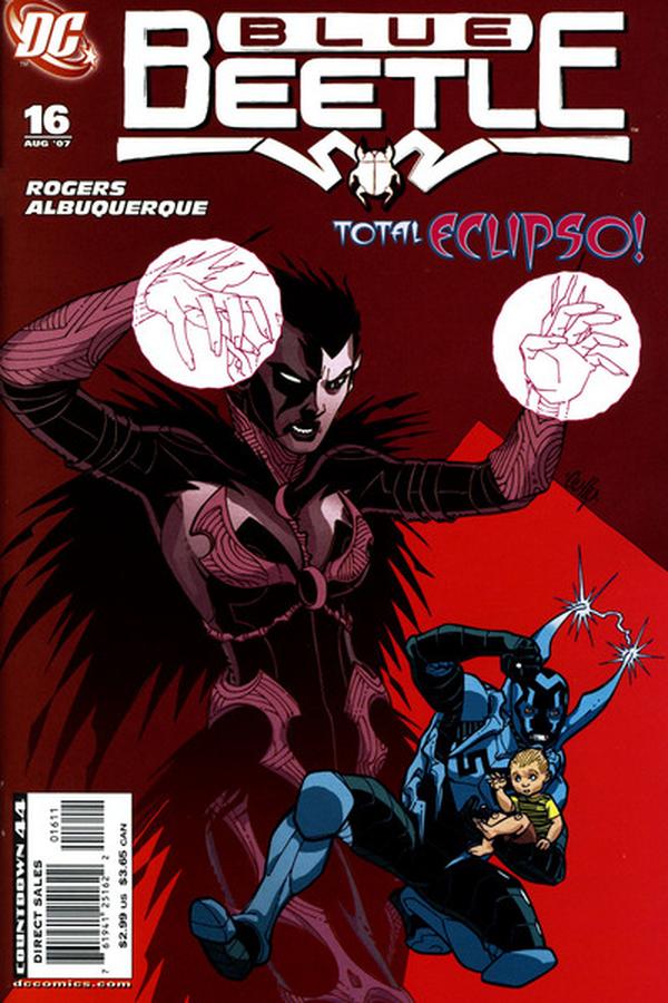 The Blue Beetle #16 cover